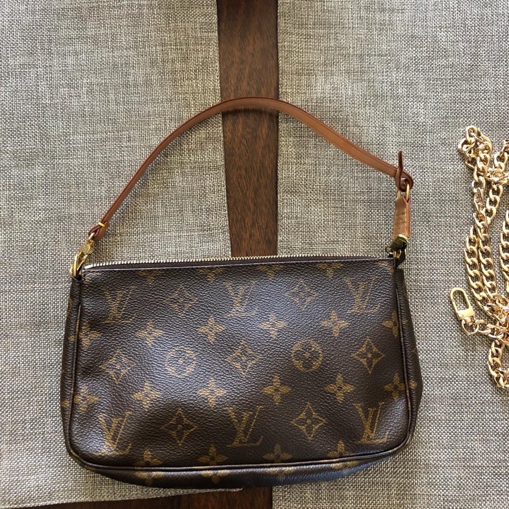 SOLD-Authentic Louis Vuitton pouchette